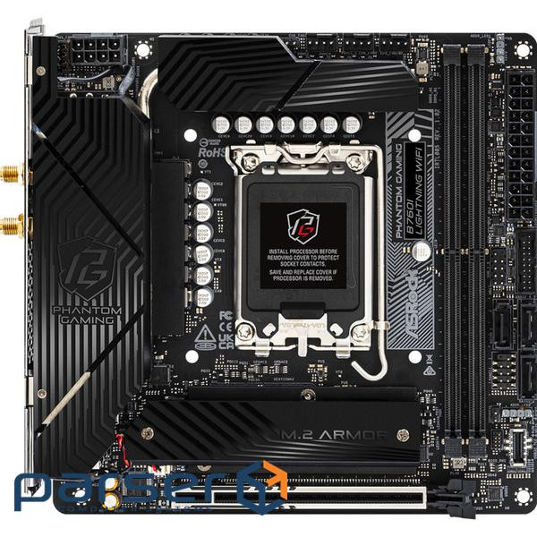 Материнська плата ASROCK B760I Lightning WiFi