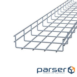 Mesh tray WBC 200x50 mm, wire D4 mm, stainless steel 2.5 m (WBC4-20050SL)