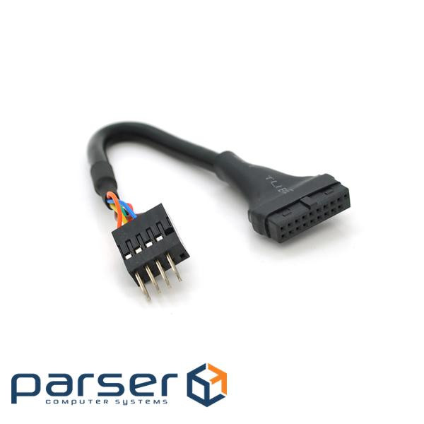 Перехідник USB 3.0 => USB 2.0 для материнської плати, 20pin (мама) (YT-A-U (YT-A-USB3.0=>USB) ) (YT-A-U (YT-A-USB3.0=>USB)