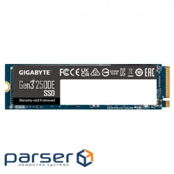 SSD GIGABYTE Gen3 2500E 500GB M.2 NVMe (G325E500G)