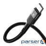 Дата кабель USB 2.0 AM to USB-C 1.0m 7A black Essager (EXCT-XC01)
