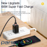 Дата кабель USB 2.0 AM to USB-C 1.0m 7A black Essager (EXCT-XC01)