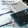 Дата кабель USB 2.0 AM to USB-C 1.0m 7A black Essager (EXCT-XC01)