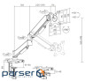 Кронштейн OfficePro MA431B