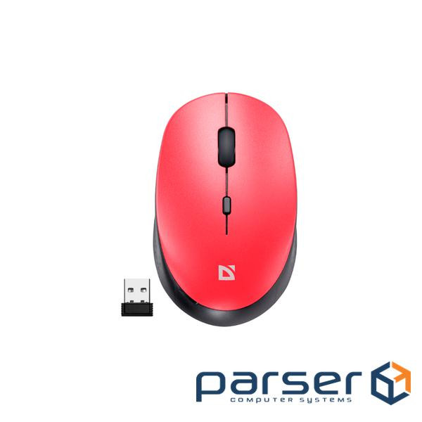 Миша DEFENDER Auris MB-027 Red (52026)
