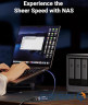 Перехідник USB 3.0 Type-A --> Ethernet RJ45 2.5Gb CM648 Ugreen чорний (25051)