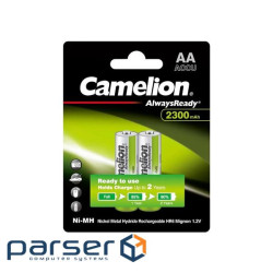 Акумулятор Camelion AА 2300mAh Ni-MH Always Ready HR6 BP2 (NH-AA2300АRBP2)
