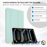 Чохол до планшета BeCover Tri Fold Soft TPU Silicone Apple iPad Pro 11" M5 2025 Light Green (715992)