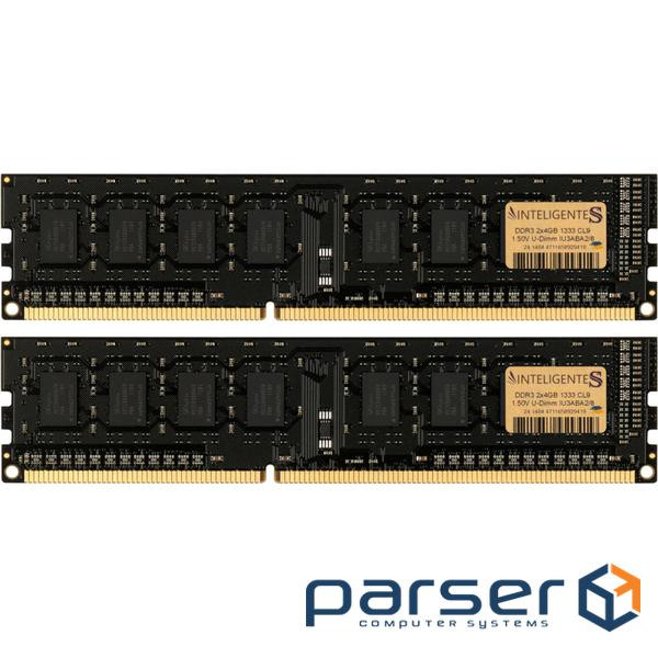 Модуль пам"яті для комп"ютера DDR3 8GB (2x4GB) 1333 MHz INTELIGENTES (IU3ABA2/8)