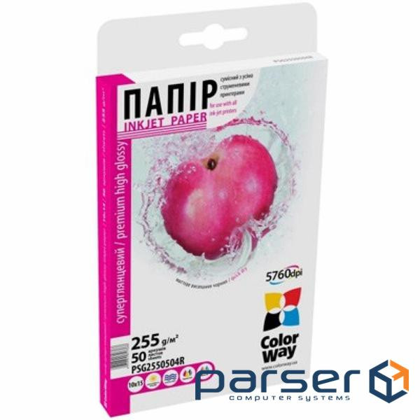 Папір ColorWay 10x15 (PSG2550504R)
