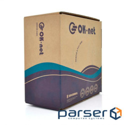 Кабель Одескабель КППЕт-ВП (250) 4*2*0,54 (F / UTP-cat.6), СU, ізоляція ПЕ, екр., з трос. (7934120) . (7934120)