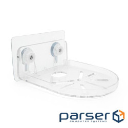 Кронштейн для камери, прозорий, пластик, 9,5х9,5см кріплення на стіну (YT30459) (YT30459)