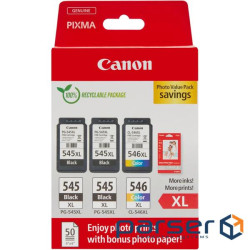 Картридж Canon PG-545/CL-546 MultipackXXL 2xBK+Color (8286B015)