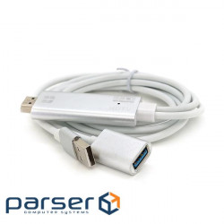 Конвертер VOLTRONIC USB-HDMI 1.8м White (OT-7562K)