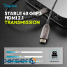 Кабель DIGITUS HDMI UHD 8K, AOC hybrid-fiber, type A M/M, 50м, чорний (AK-330126-500-S)