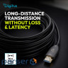Кабель DIGITUS HDMI UHD 8K, AOC hybrid-fiber, type A M/M, 50м, чорний (AK-330126-500-S)