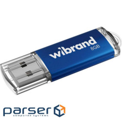 Флешка WIBRAND Cougar 8GB USB2.0 Blue (WI2.0/CU8P1U)