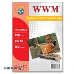 Фотопапір WWM 13x18 (G180.P100/C)