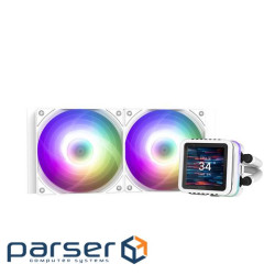 Система рідинного оxолодження Zalman Alpha 2DS A24 ARGB, LGA1851, 1700, 1200, 115 (ALPHA2DSA24WHITE) Zalman Alpha 2DS A24 ARGB, LGA1851, 1700, 1200, 115 (ALPHA2DSA24WHITE)