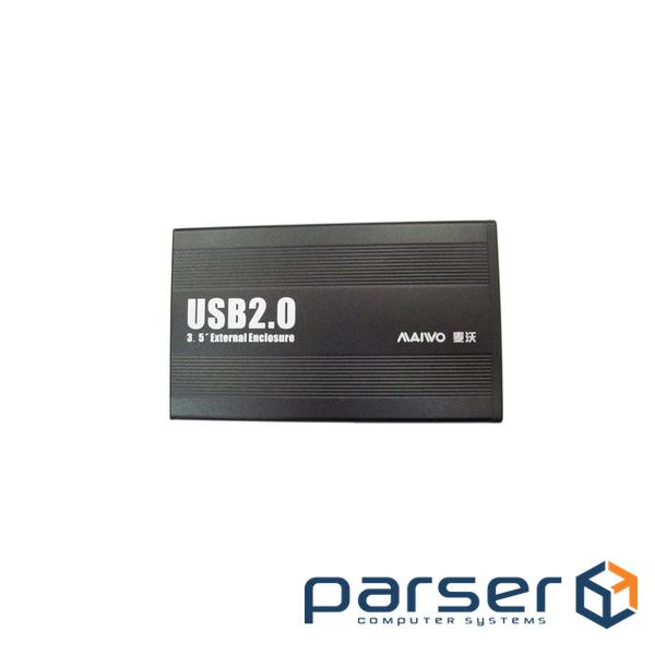 Зовнішній кишеню для HDD Maiwo K3502-U2S black