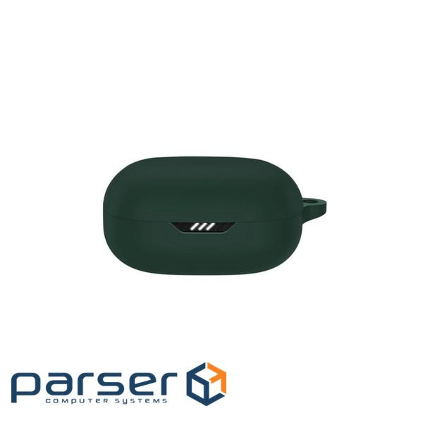 Чохол для навушників BeCover Silicon для JBL Wave Flex TWS Dark Green (710194)