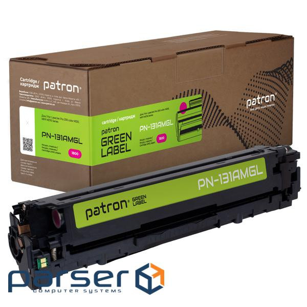 Картридж Patron HP 131A (CF213A) Green Label, magenta (PN-131AMGL)