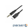 Кабель мультимедійний Lightning to 3.5mm M 1.0m silicone black BOROFONE (6941991101045)