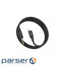 Кабель мультимедійний Lightning to 3.5mm M 1.0m silicone black BOROFONE (6941991101045)