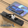 Мережевий фільтр COLORWAY CW-CHE432PDB Black, 4 розетки, 1xUSB-C, 2xUSB, 2м