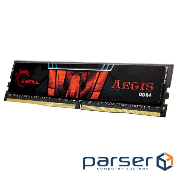 Модуль пам'яті G.SKILL Aegis DDR4 2666MHz 8GB (F4-2666C19S-8GIS)