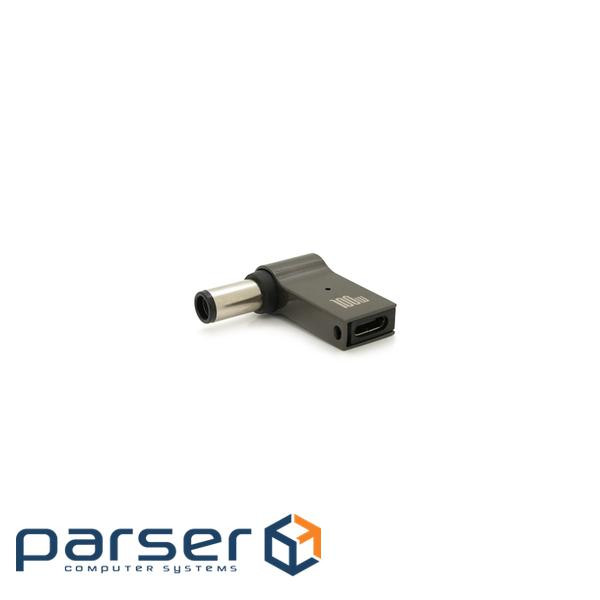 Перехідник HP Туре-С(F)-7.4*5.0(M), 100W (AHPTC7.4*5.0) (F)-7.4*5.0(M), 100W (AHPTC7.4*5.0)