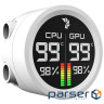 Система водяного охлаждения AeroCool Abyss L240R Digi White (ACLA-AD24117.21), Intel: 1851/1700/1200