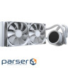 Система водяного охлаждения AeroCool Abyss L240R Digi White (ACLA-AD24117.21), Intel: 1851/1700/1200