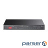 Комутатор TP-LINK TL-SG1210PP 10xGE (PoE), 1xSFP, 123Вт, Некерований