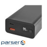 Батарея універсальна EMOS 20000mAh NTBF20, 65W, Pass-through, black (B0560B)