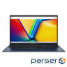 ноутбук 17.3FMI/C7-150U/16/512/Intel HD/DOS/BL/Qui et Blue ASUS X1704VA-AU988 (90NB13X2-M00HF0)