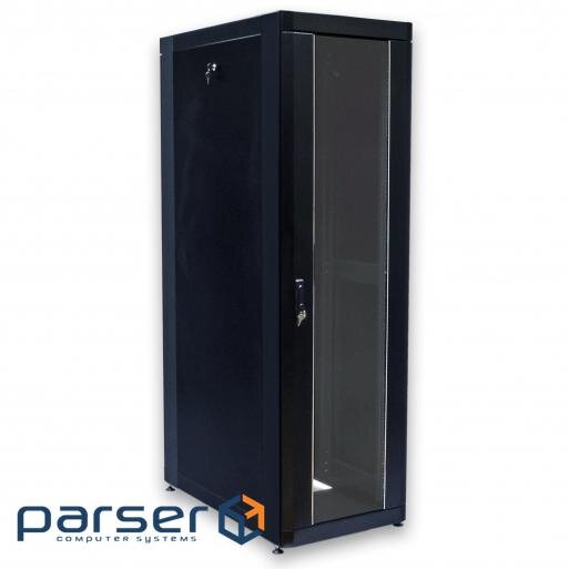 Шафа 19 "45U, 800х865 мм (Ш * Г), посилений, чорний (UA-MGSE4588MB)
