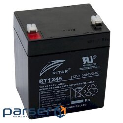 Акумуляторна батарея RITAR RT1245B (12В, 4.5Ач)