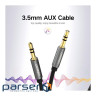 Кабель мультимедійний 3.5mm M to 3.5mm M 3.0m AV119 black Ugreen (10736) (90401957)