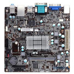 ECS Motherboard BSWI-D2-J3160 Celeron QC J3160 8GB DDR3 SATA 6Gb/s HDMI/D-Sub mini-ITX Retail
