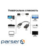Перехідник DisplayPort Male to HDMI 4K Ultra HD Female ST-Lab (U-996-4K)