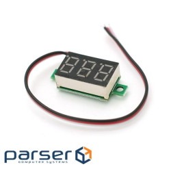 Цифровий вольтметр XH-B103 DC 0-30B вологозахищений IP65, діапазон вимірювань 4 -30V, R (CM-XH-B103) 4 -30V, R (CM-XH-B103)