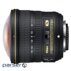 Об'єктив Nikon 8-15mm f/3.5-4.5E ED AF-S FISHEYE (JAA831DA)
