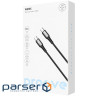 Кабель Proove WireX Type-C to Type-C 60W (2m) black (CCWX60002221)