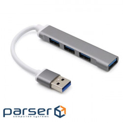 Перехідник обладнання Lucom USB3.0 A 1x4 (HUB),Pas 0.20m 1xUSB3.0+3xUSB2.0 (62.09.8282-1)
