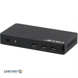 Accell Accessory K172B-002B USB 3.0 Full Function Docking Station Retail