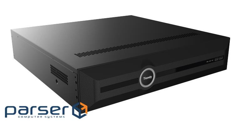 Відеореєстратор Tiandy TC-R3880 Spec:I/B/N/V4.0, 80ch, 8HDD, 4K, 2RJ45