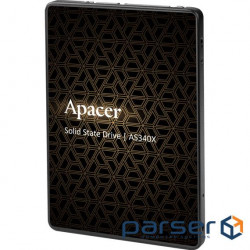 SSD диск APACER AS340X 240GB 2.5" SATA (AP240GAS340XC-1)