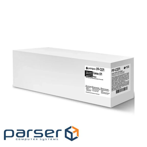 Картридж Canon 071, Black, MF272/MF275, LBP122, 1200 стор, PrintPro (PP-C071)