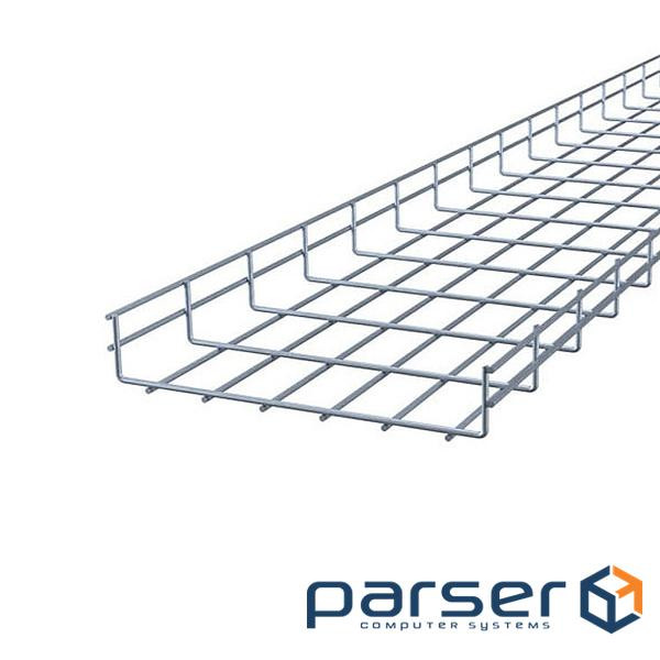 Лоток сітчастий WBC 300х50 мм, дріт D4 мм, нержавіюча сталь 2,5м (WBC4-30050SL) (WBC4-30050SL)